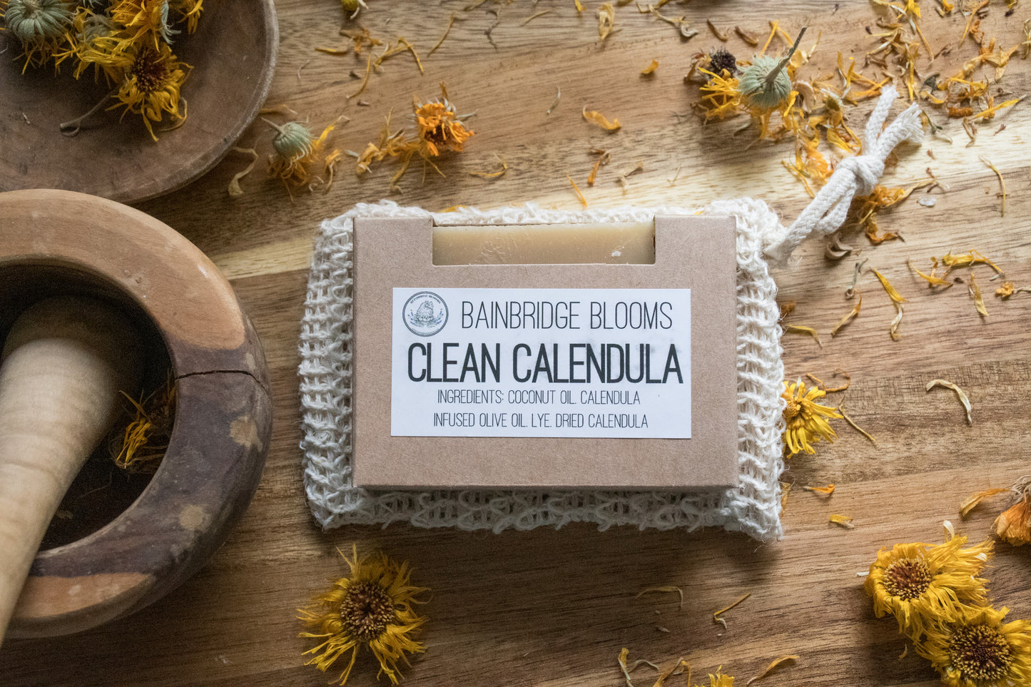 Clean Calendula Soap