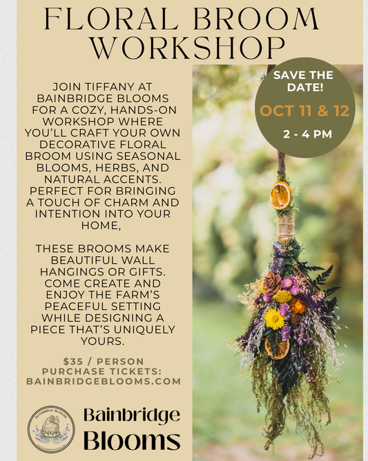 Floral Broom Workshop